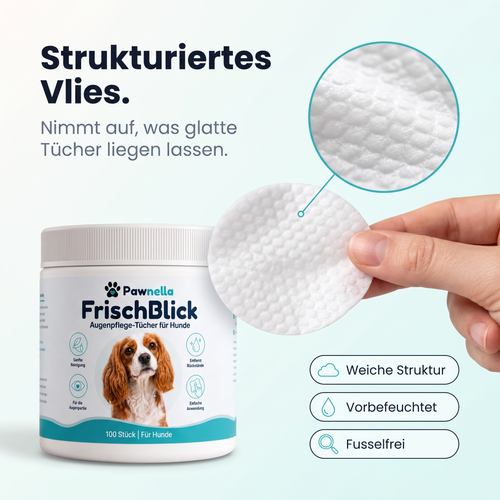 Strukturierte Vliesoberfläche